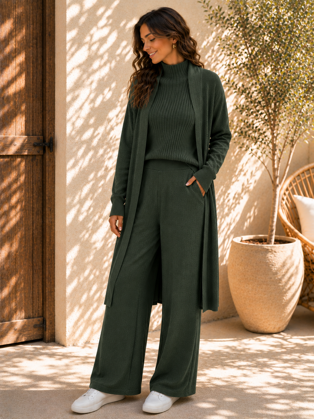 Roos™ | Driedelige Set met Vest. One size fits all