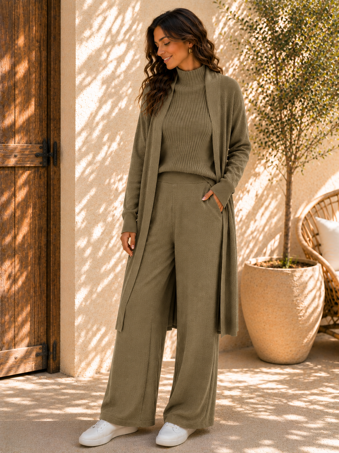 Roos™ | Driedelige Set met Vest. One size fits all